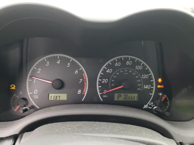 2T1BU40E49C125151 - 2009 TOYOTA COROLLA BA WHITE photo 9