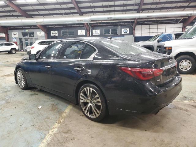 JN1EV7AR7JM435186 - 2018 INFINITI Q50 LUXE BLACK photo 2