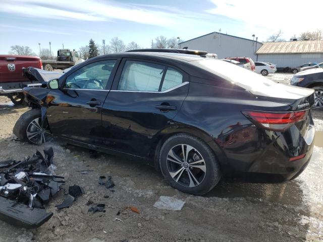 3N1AB8CV9NY253984 - 2022 NISSAN SENTRA SV BLACK photo 2