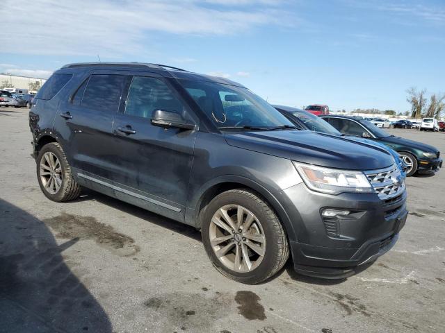 1FM5K7D82JGC62955 - 2018 FORD EXPLORER X GRAY photo 4