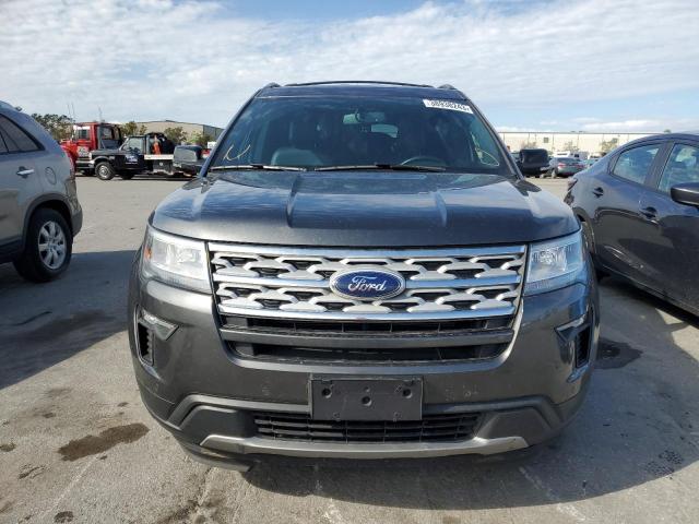 1FM5K7D82JGC62955 - 2018 FORD EXPLORER X GRAY photo 5