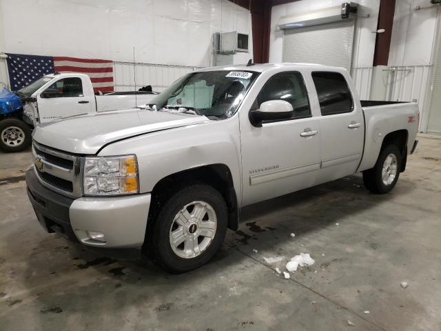 1GCPKTE35BF245857 - 2011 CHEVROLET SILVERADO SILVER photo 1