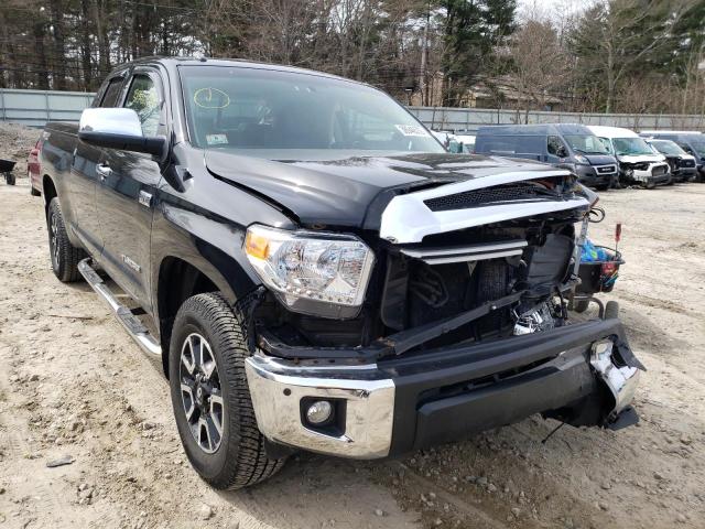 5TFBY5F1XEX336803 - 2014 TOYOTA TUNDRA DOU BLACK photo 1