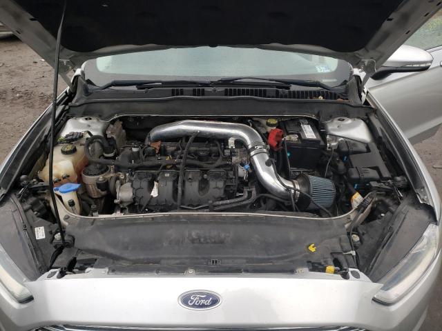 3FA6P0K92GR263303 - 2016 FORD FUSION TIT SILVER photo 11