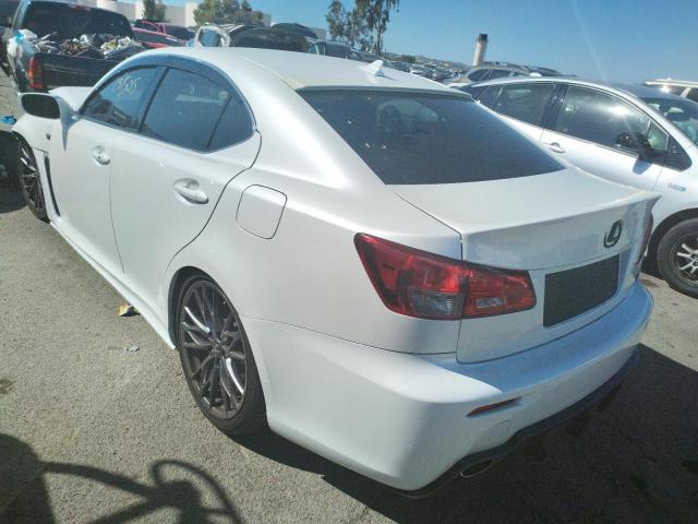 JTHBP5C20A5006981 - 2010 LEXUS IS F WHITE photo 3