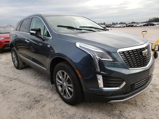 1GYKNCRS2MZ151918 - 2021 CADILLAC XT5 PREMIU BLUE photo 4