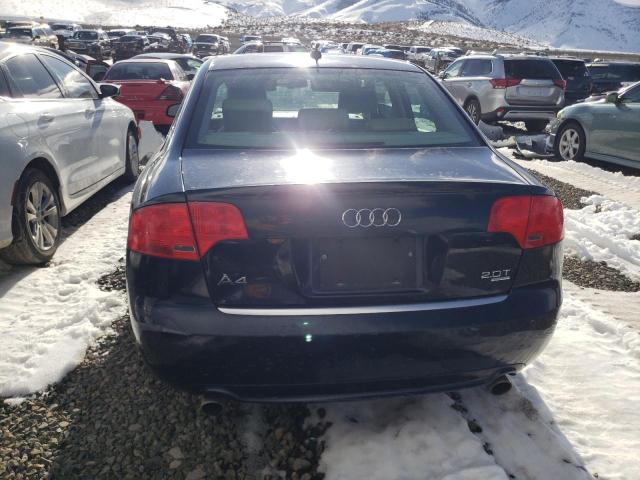 WAUDF78E48A087901 - 2008 AUDI A4 2.0 TUR BLUE photo 6