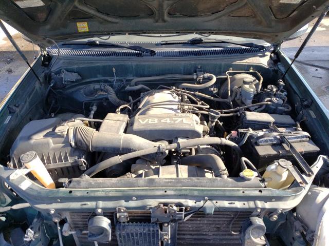 5TBRT34191S146780 - 2001 TOYOTA TUNDRA ACC Կանաչ լուսանկար 11