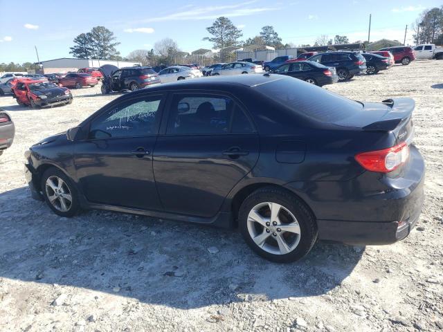 2T1BU4EE4BC688649 - 2011 TOYOTA COROLLA BLUE photo 2