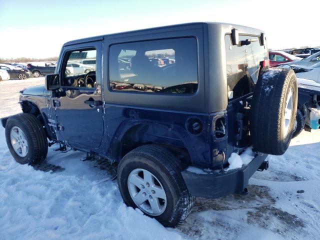 1C4AJWAG4DL504037 - 2013 JEEP WRANGLER S BLUE photo 2