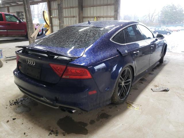 WAUW2AFC9DN037579 - 2013 AUDI S7 PREMIUM BLUE photo 4