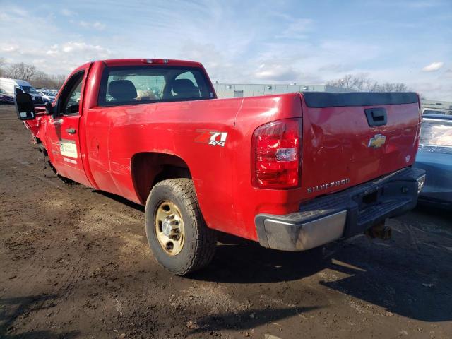 1GC3KVBG1AF129474 - 2010 CHEVROLET SILVERADO RED photo 2