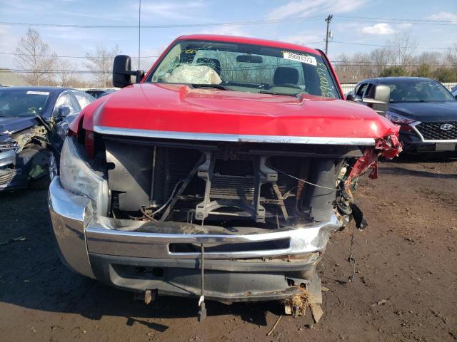 1GC3KVBG1AF129474 - 2010 CHEVROLET SILVERADO RED photo 5