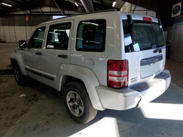 1J8GN28K08W146966 - 2008 JEEP LIBERTY SP SILVER photo 2