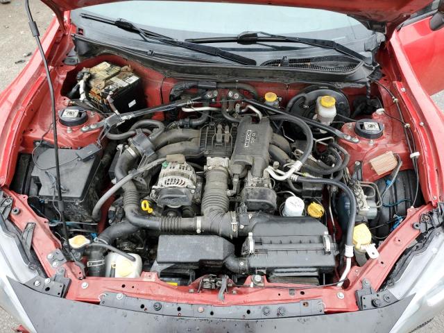 JF1ZNAA16D1721161 - 2013 TOYOTA SCION FR-S RED photo 11