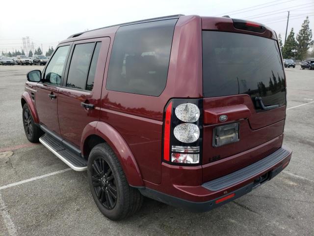 SALAG2V66GA802087 - 2016 LAND ROVER LR4 BURGUNDY photo 3