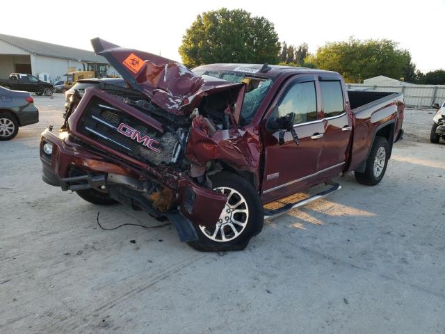 1GTV2UEC4FZ243728 - 2015 GMC SIERRA MAROON photo 2