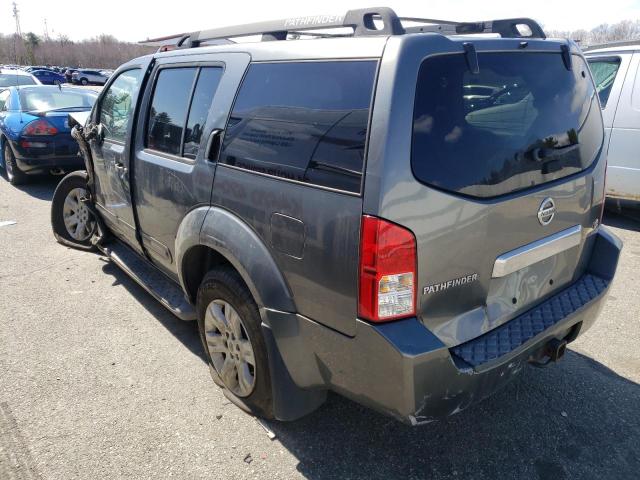 5N1AR18W55C760984 - 2005 NISSAN PATHFINDER GRAY photo 3