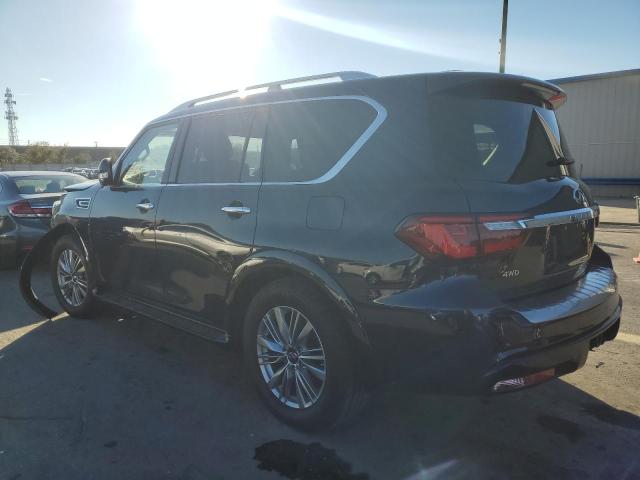 JN8AZ2AE7M9269666 - 2021 INFINITI QX80 LUXE BLUE photo 2