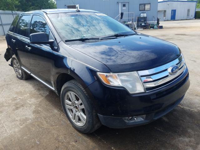 2FMDK38C78BB17852 - 2008 FORD EDGE BLUE photo 1