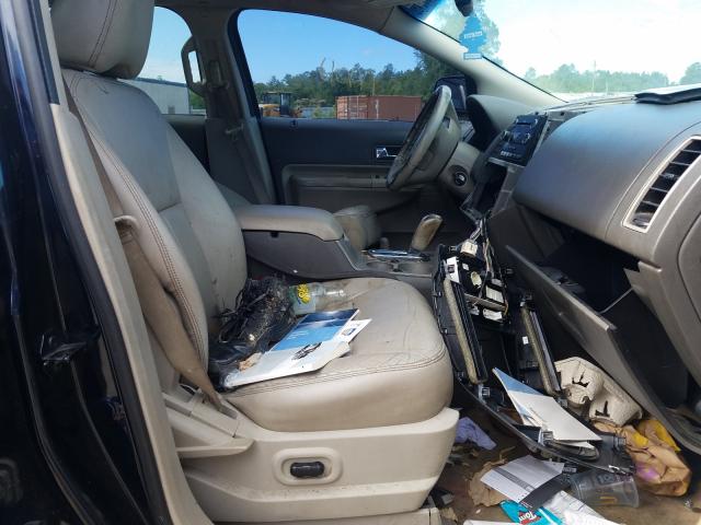 2FMDK38C78BB17852 - 2008 FORD EDGE BLUE photo 5