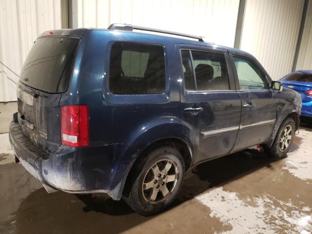 5FNYF48999B503648 - 2009 HONDA PILOT TOUR BLUE photo 3