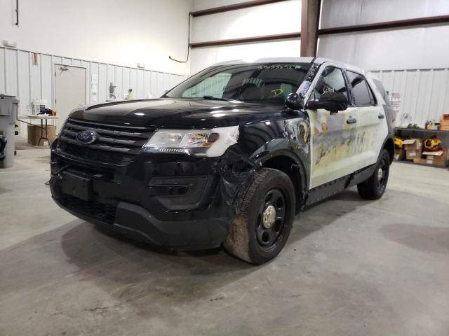 1FM5K8AR6JGA15666 - 2018 FORD EXPLORER POLICE INTERCEPTOR  photo 2