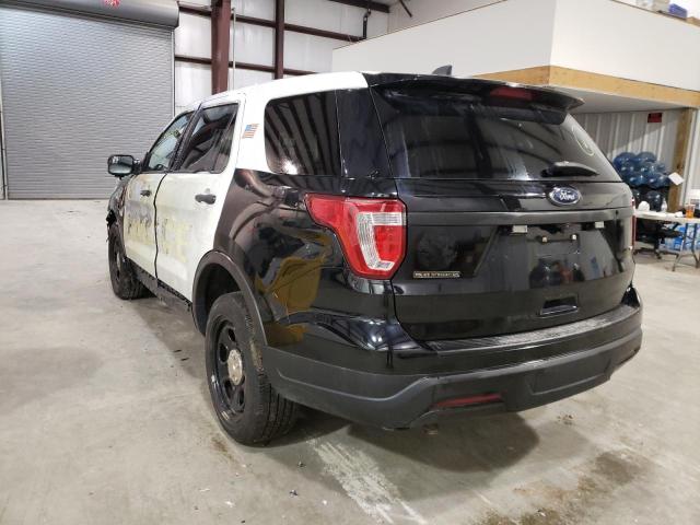 1FM5K8AR6JGA15666 - 2018 FORD EXPLORER POLICE INTERCEPTOR  photo 3