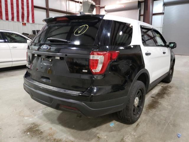 1FM5K8AR6JGA15666 - 2018 FORD EXPLORER POLICE INTERCEPTOR  photo 4