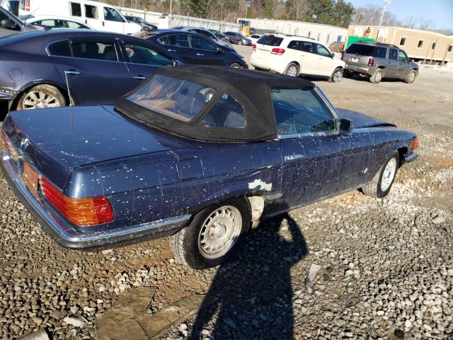 10704210015868 - 1983 MERCEDES-BENZ 280SL BLUE photo 3