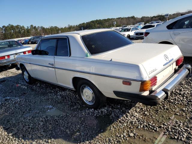 11407312107804 - 1976 MERCEDES-BENZ 280C WHITE photo 2