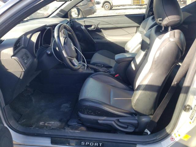 JTKJF5C74D3051264 - 2013 TOYOTA SCION TC ვერცხლისფერი ფოტო 7