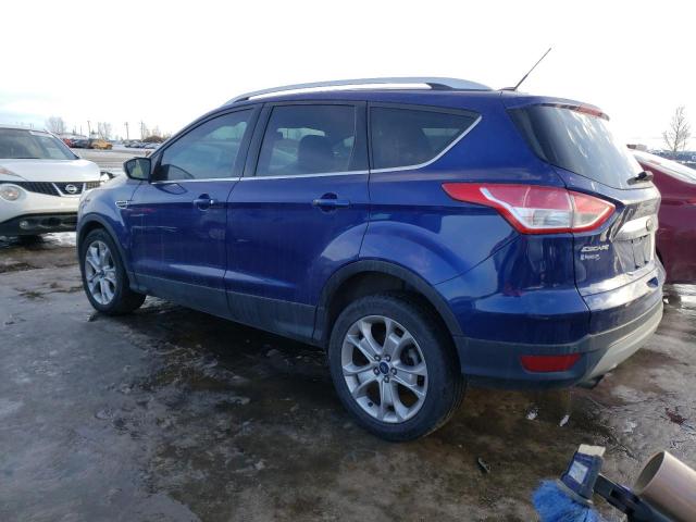 1FMCU9J96EUD60436 - 2014 FORD ESCAPE TIT BLUE photo 2