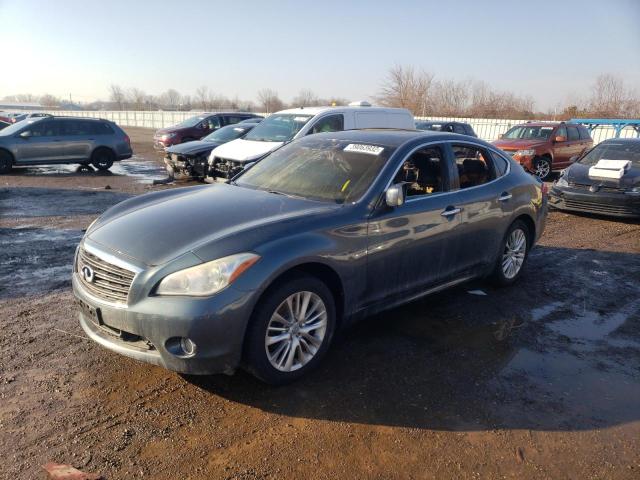 JN1BY1AR3CM393478 - 2012 INFINITI M37 X GRAY photo 2