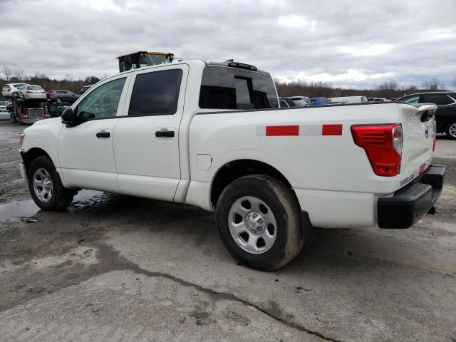 1N6AA1EC6NN107040 - 2022 NISSAN TITAN S WHITE photo 2