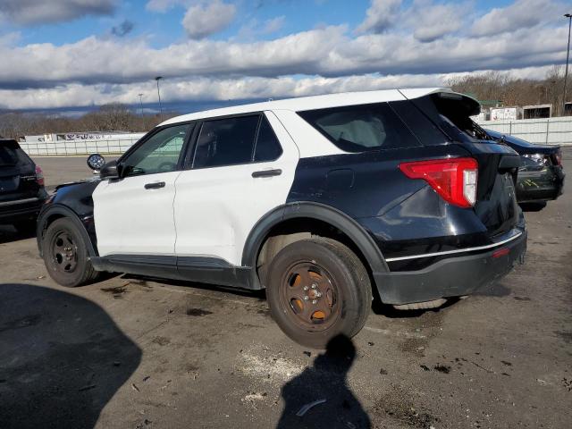 1FM5K8AW4MNA19656 - 2021 FORD EXPLORER P TWO TONE photo 2