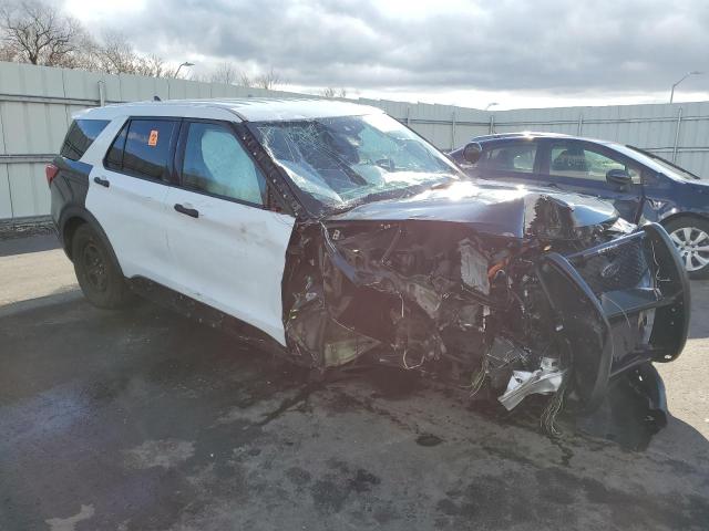 1FM5K8AW4MNA19656 - 2021 FORD EXPLORER P TWO TONE photo 4