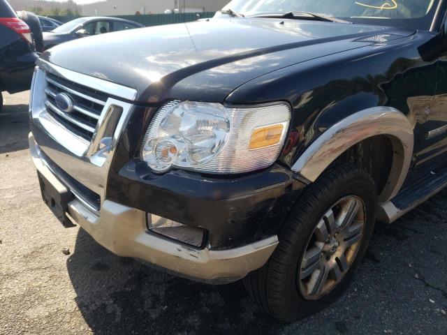 1FMEU74836UA37060 - 2006 FORD EXPLORER E BLACK photo 9