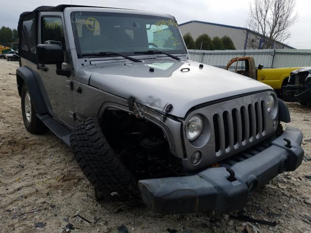 1C4AJWAG8GL128415 - 2016 JEEP WRANGLER S SILVER photo 1