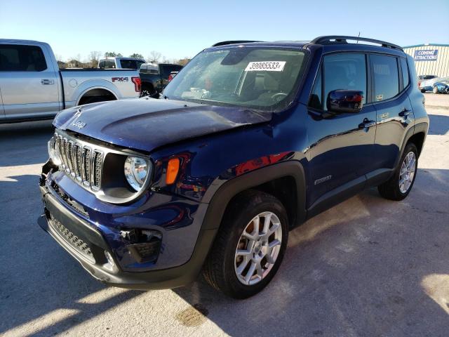 ZACNJBB18LPL91740 - 2020 JEEP RENEGADE L BLUE photo 1