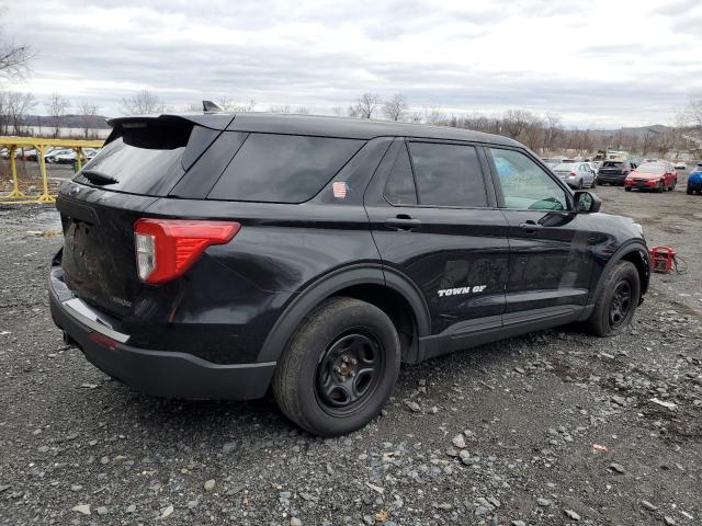 1FM5K8AB7LGD09339 - 2020 FORD EXPLORER P BLACK photo 3