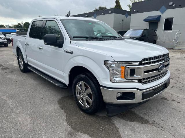 1FTEW1C56LFA22684 - 2020 FORD F150 SUPER WHITE photo 1