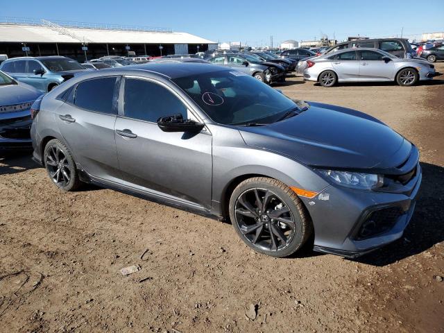 SHHFK7H40JU231227 - 2018 HONDA CIVIC SPOR GRAY photo 4