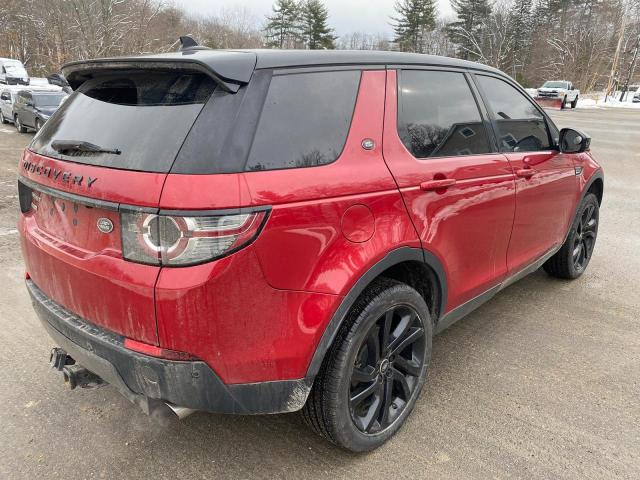 SALCT2BG9GH568438 - 2016 LAND ROVER DISCOVERY RED photo 3