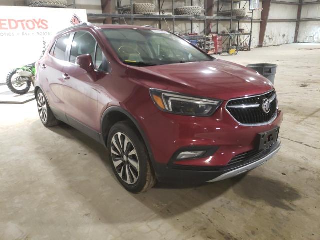 KL4CJGSB8JB548135 - 2018 BUICK ENCORE ESS BURGUNDY photo 1