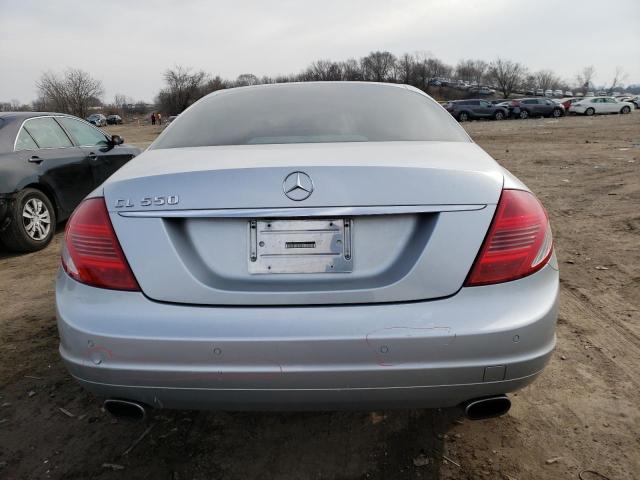 WDDEJ71X78A014500 - 2008 MERCEDES-BENZ CL 550 SILVER photo 6