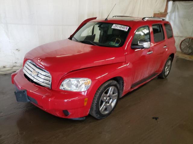 3GNBABFW2BS626312 - 2011 CHEVROLET HHR LT RED photo 2