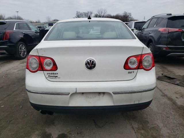 WVWJM7AN6AE104931 - 2010 VOLKSWAGEN PASSAT KOM WHITE photo 6