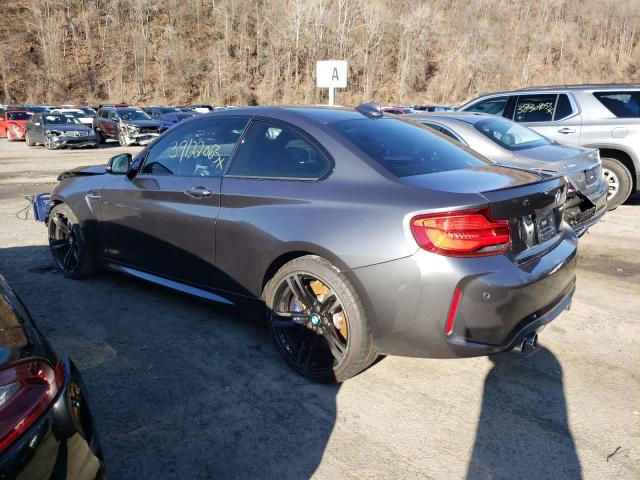 WBS1J5C57JVA12636 - 2018 BMW M2 GRAY photo 2
