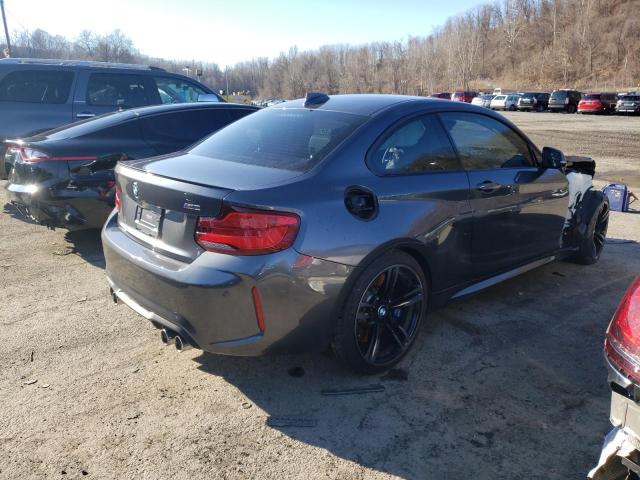 WBS1J5C57JVA12636 - 2018 BMW M2 GRAY photo 3